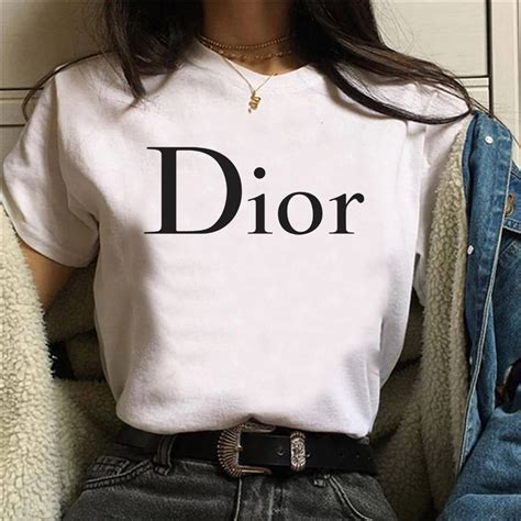 dior t shirt kadın|DIOR.